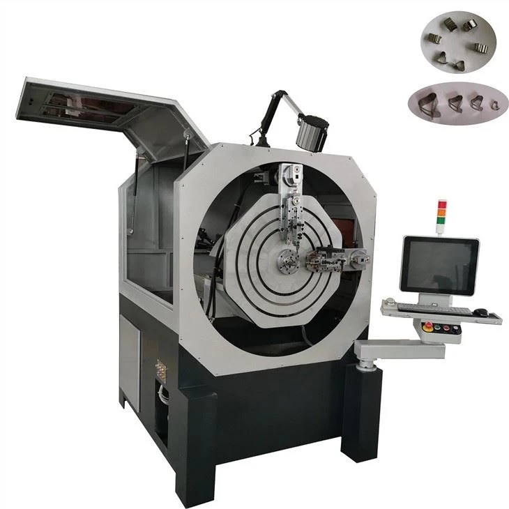 2D 3D Flat Wire Clip Forming Machine